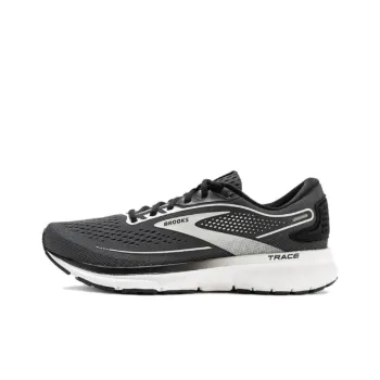 Brooks Trace 2 Anti Slip Wear Resistant Low Top Casual Running Shoes Women's Black Silver