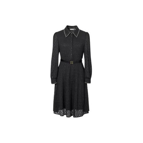 SEIFINI Long-Sleeved Dresses Women's Black