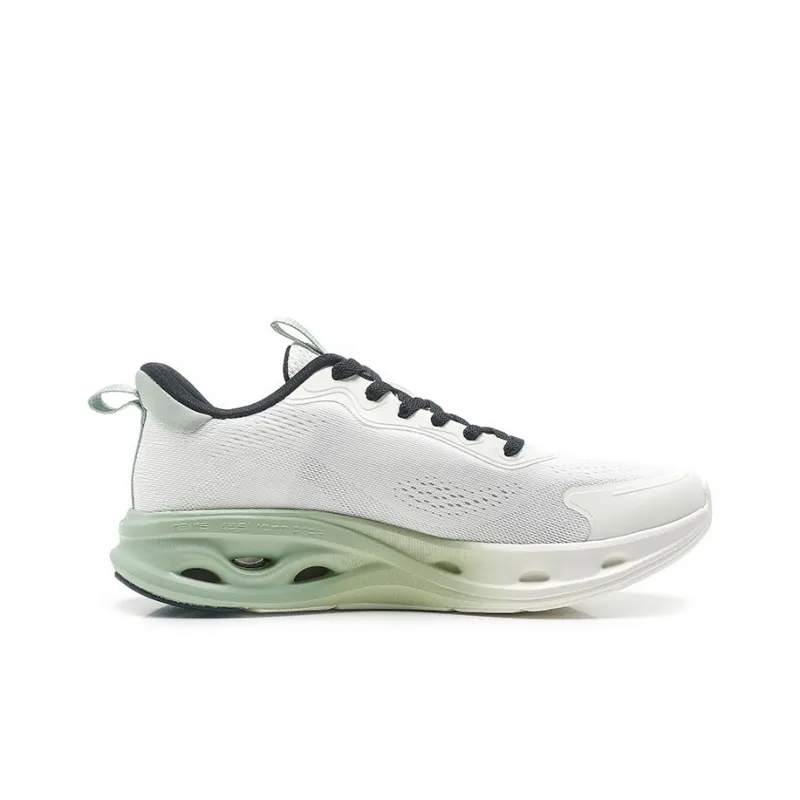 Anta Energy Ring Cushioning Anti Slip And Wear Resistant Low Top Running Shoes Men's White-1