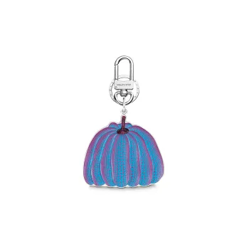 LOUIS VUITTON Lv X Yk Pumpkin Key Holder & Bag Charm