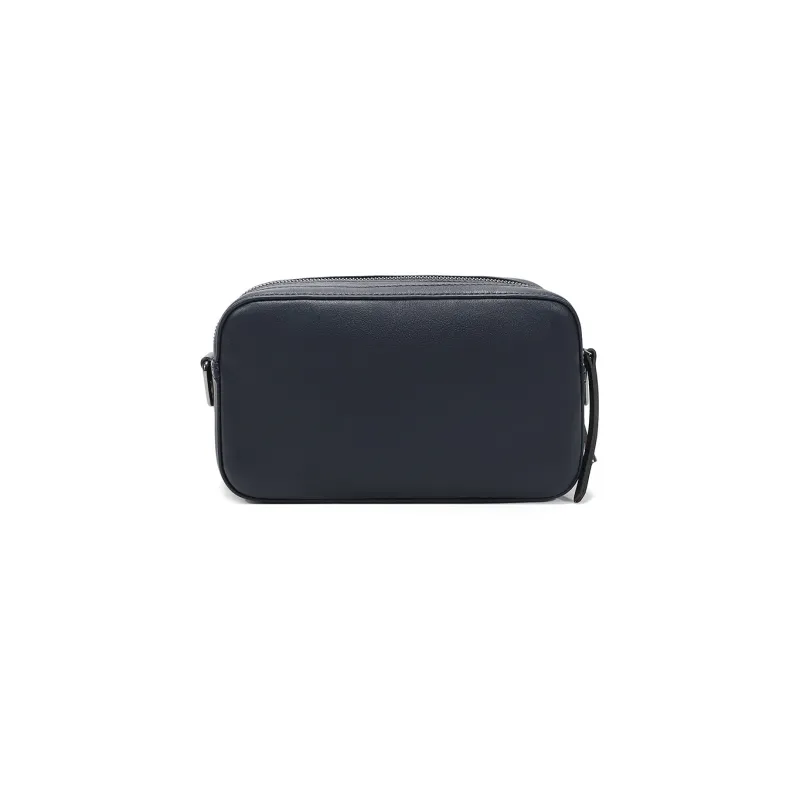 LONGCHAMP Le Pliage Cow Leather Sling Bags One Shoulder Crossbody Fanny Pack Women's Midnight Blue-3