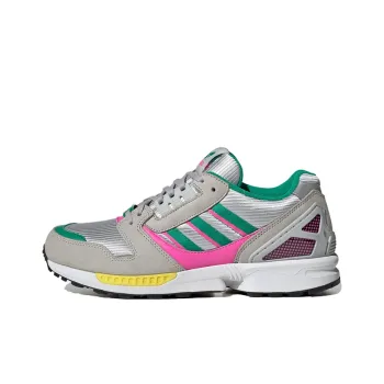 Adidas Originals Zx 8000 Grey Court Green Screaming Pink