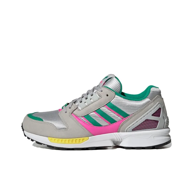 Adidas Zx 8000 Grey Court Green Screaming Pink-0