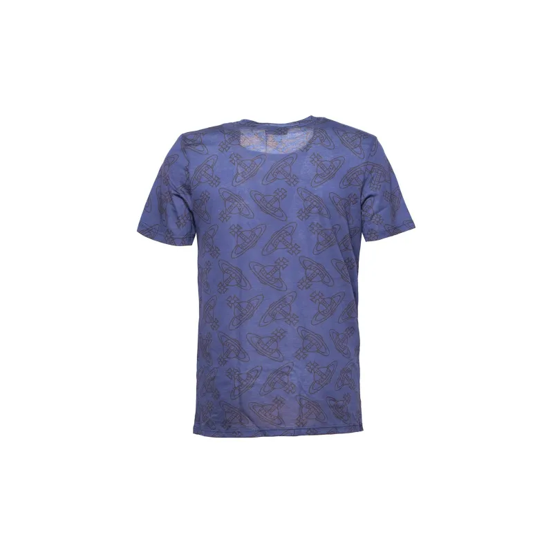 Vivienne Westwood T Shirts Men Blue-1