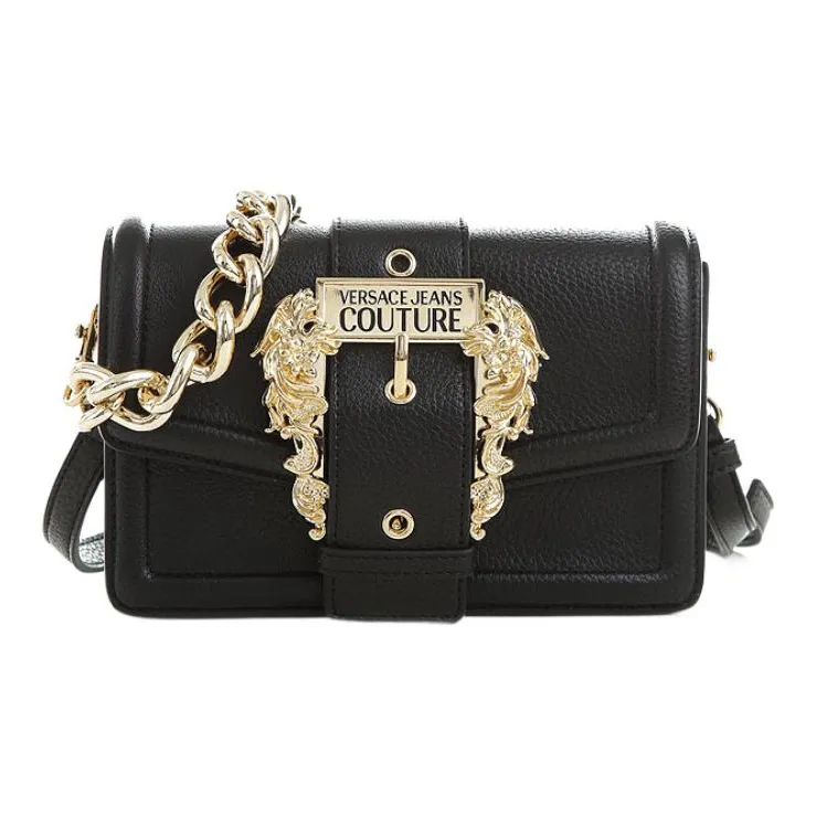 VERSACE JEANS COUTURE PU Polyurethane Handbag, Shoulder Bag, Crossbody Bag Women's Black-2