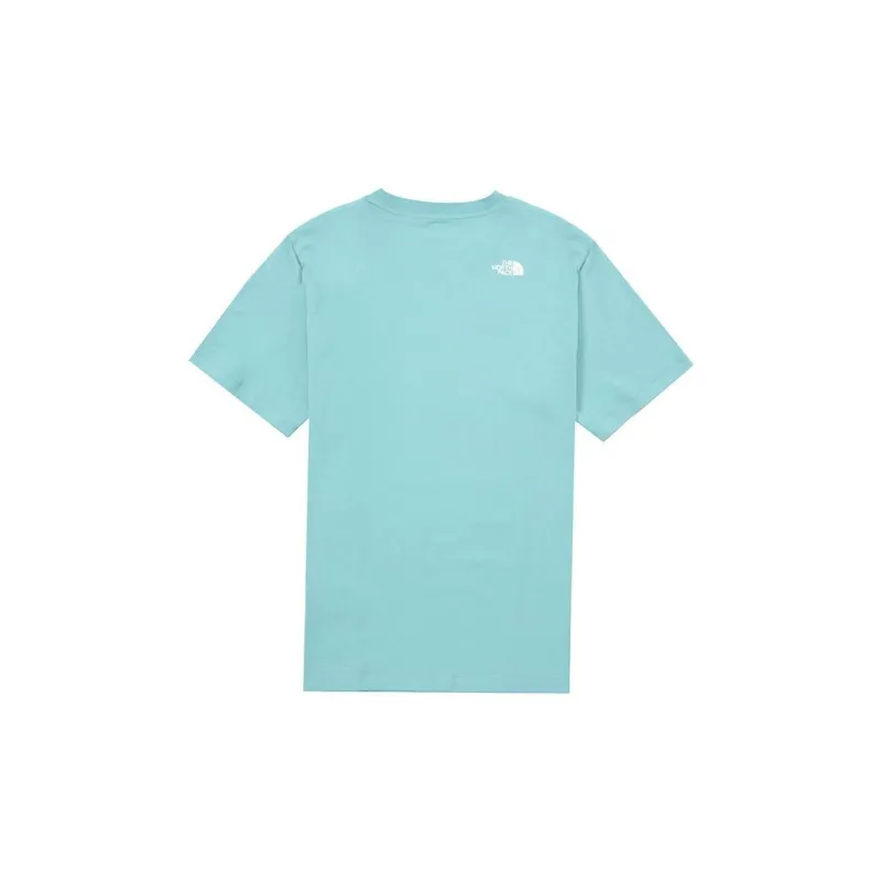 THE NORTH FACE T Shirt Unisex Aqua Blue-1