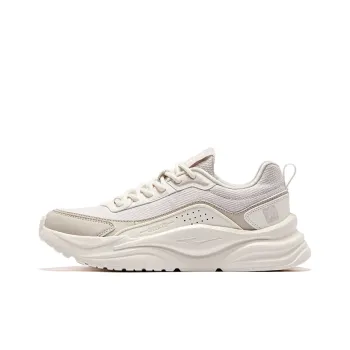 Erke Infinite Anti Slip And Wear Resistant Breathable Low Top Sports Casual Shoes Women's White Gray