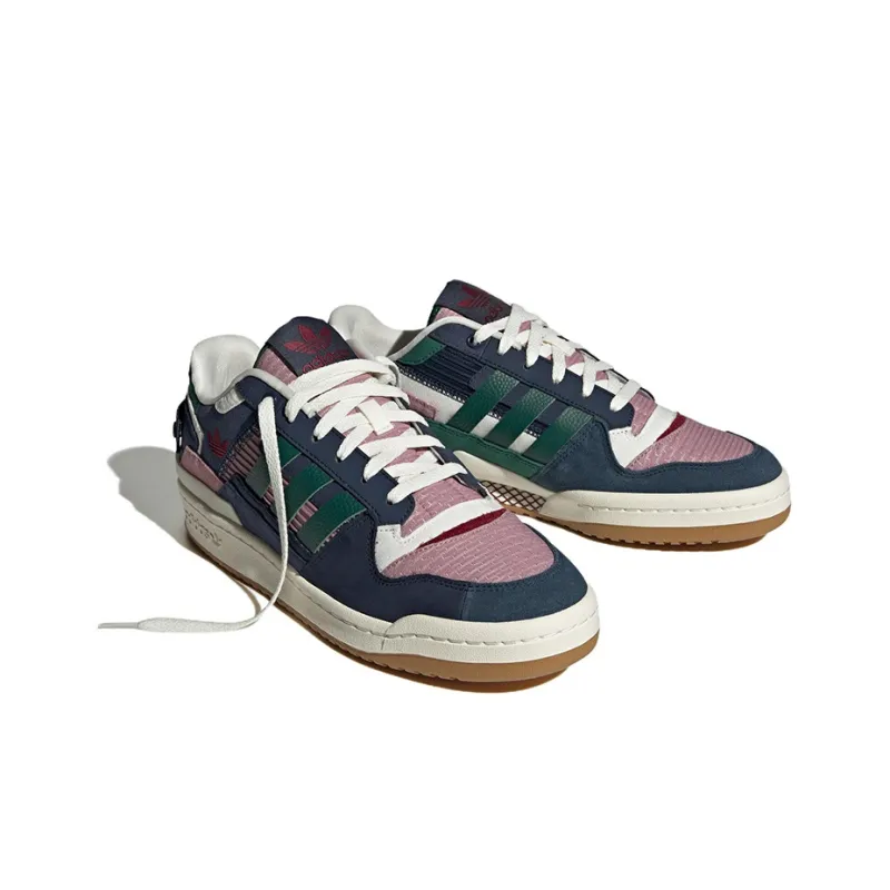 Adidas Originals Forum Exhibit Low 'Navy Multi'-2