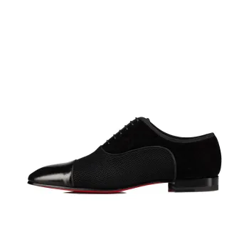 CL LUBOTING Greggo City Lace-Up Shoes Men's Black