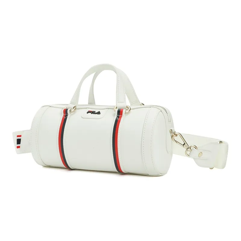 FILA PU Handbag, Shoulder Bag, Crossbody Bag Regular Women's White/Red/Black-1