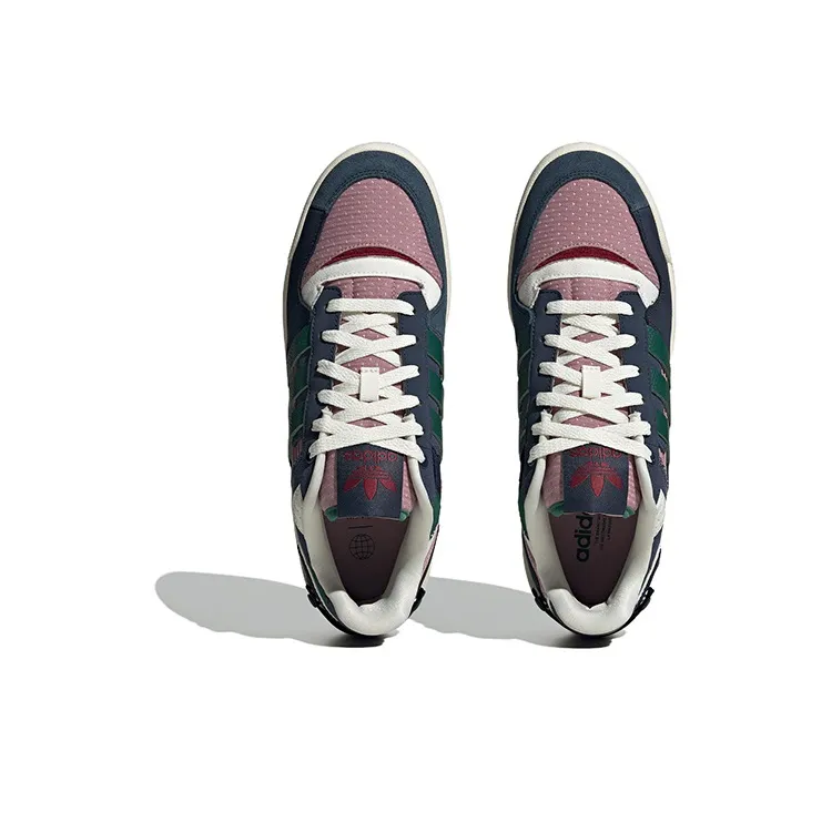 Adidas Originals Forum Exhibit Low 'Navy Multi'-4