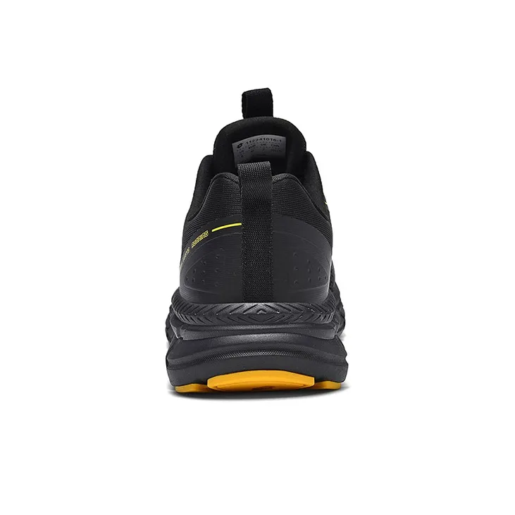 LOTTO Shock Absorbers With Slip Resistant Features Low Top Carbon Plate Marathon Running Shoes Men's Black Yellow-3