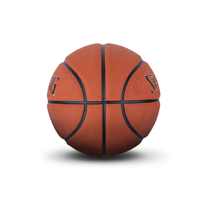 SPALDING NEVERFLAT Series Rubber Basketball Red Brown Size 7 Training Unisex-5