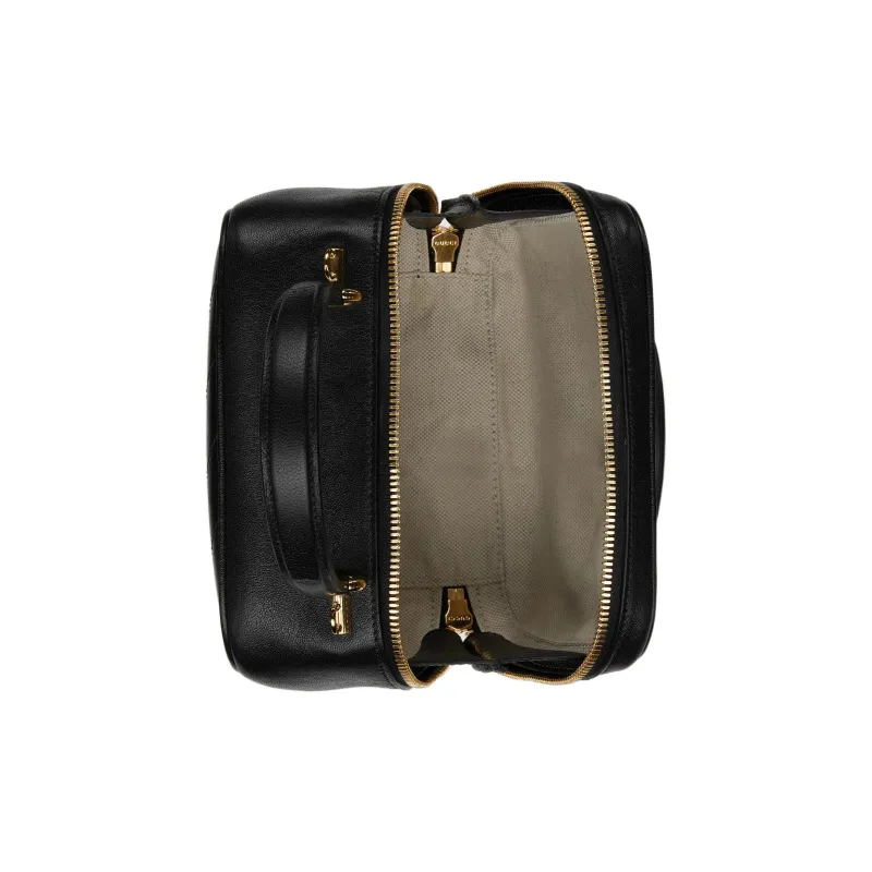 GUCCI Blondie Leather Shoulder Bag Crossbody Bag Handbag Women's Black-5