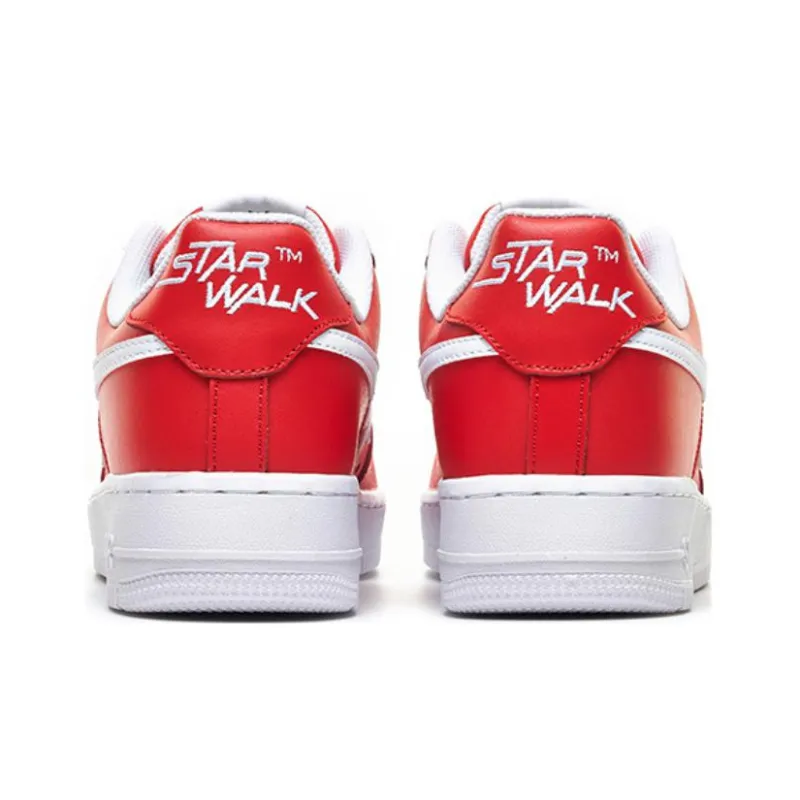 Starwalk Soldier Anti Slip And Wear Resistant Lightweight Low Top Skateboard Shoes Unisex Red White-4