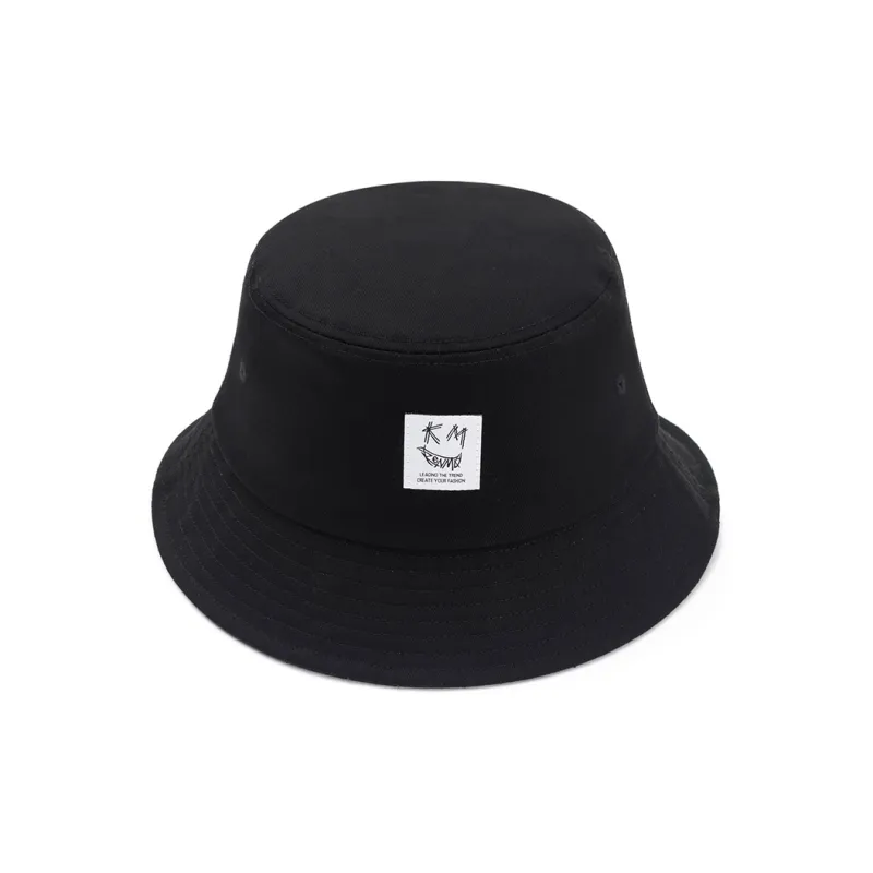 KENMO Bucket Hats Unisex Black-2