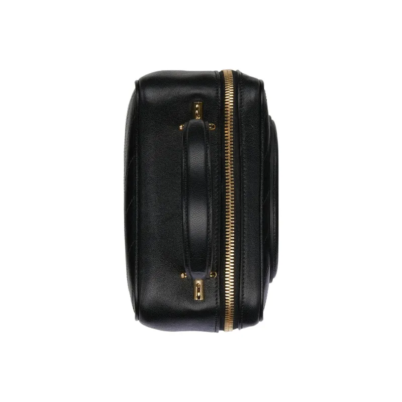 GUCCI Blondie Leather Shoulder Bag Crossbody Bag Handbag Women's Black-4