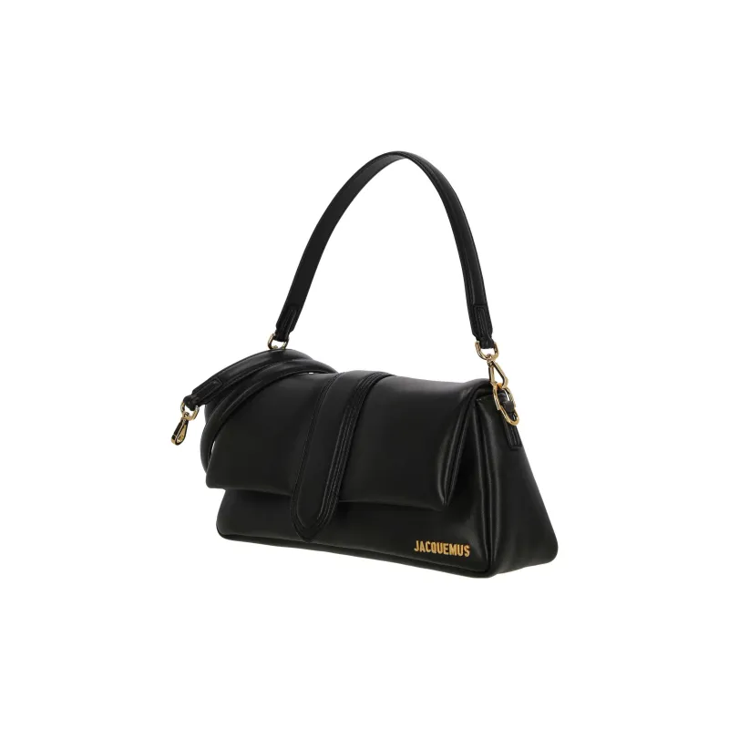Jacquemus Lambskin Handbag Shoulder Bag Crossbody Bag Women's Black-3