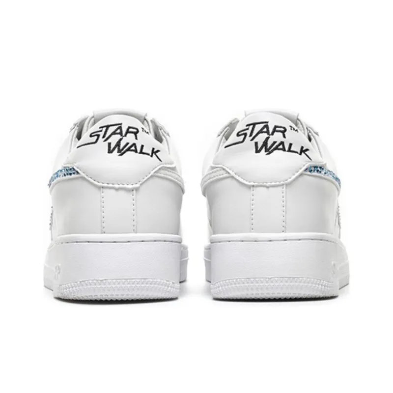 Starwalk Soldier Cushioning Wear Resistant Low Top Skateboard Shoes Unisex Blue Diamond-4