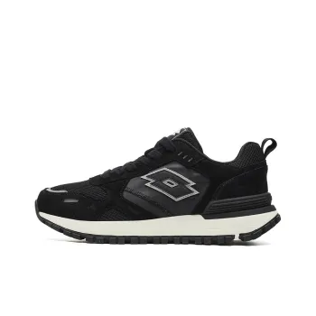LOTTO Cushioned Slip Resistant Low Top Casual Running Shoes Men's Black