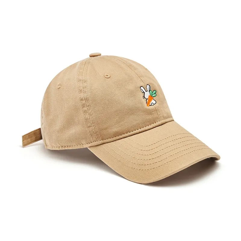 FREE RABBITⅡ High Quality Cotton Baseball Caps Unisex-5