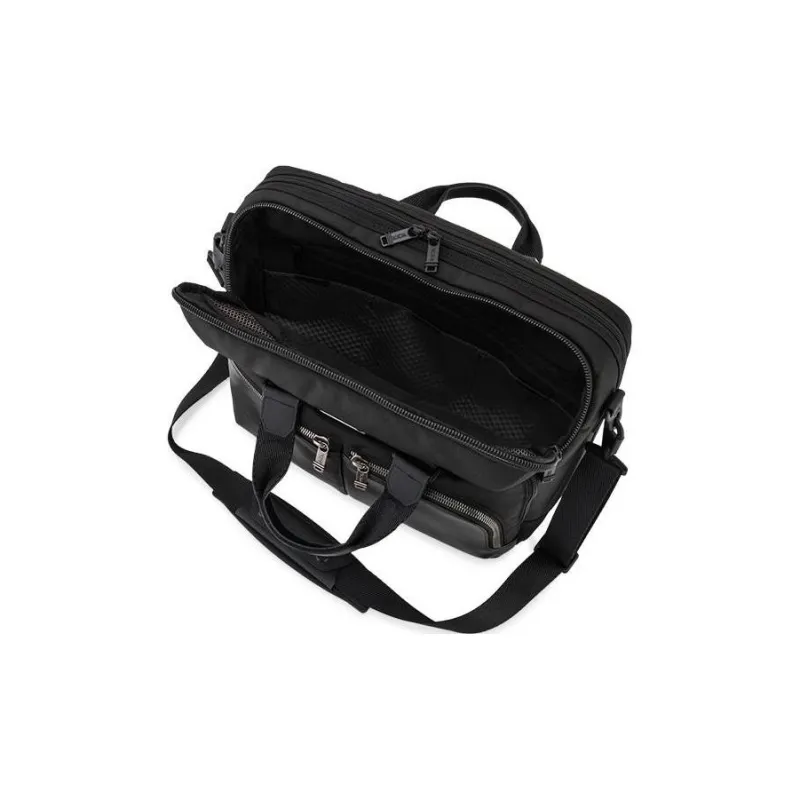 TUMI Alpha Bravo Nylon Briefcase Handbag Crossbody Bag Men's Black-6