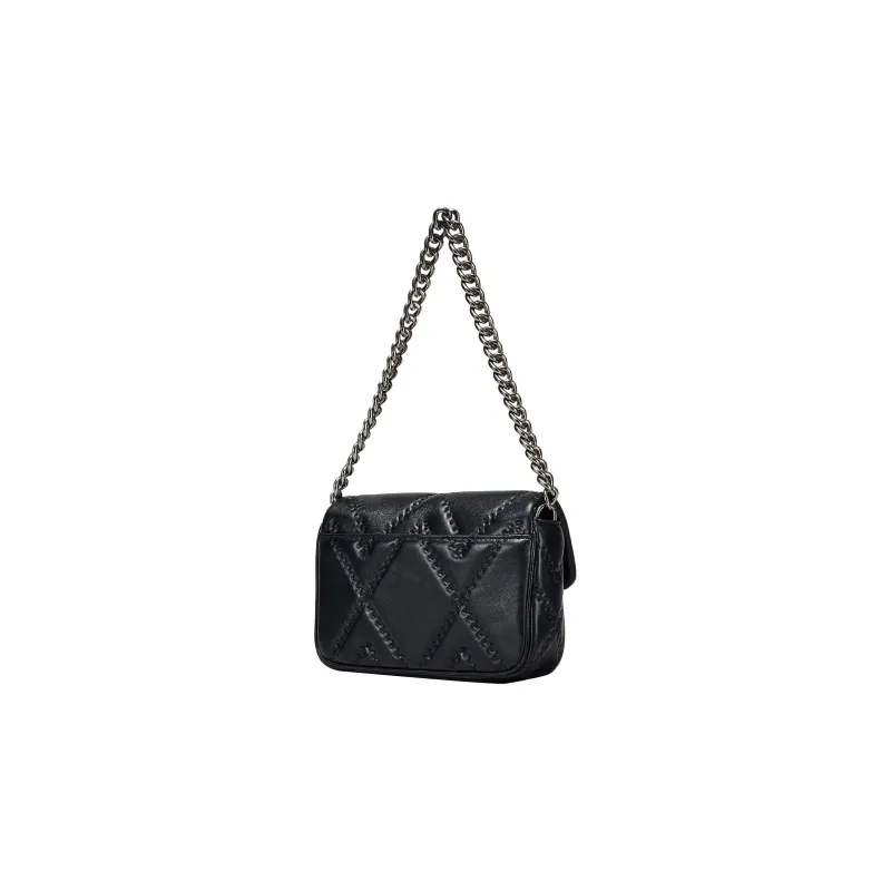MARC JACOBS Logo Plaque Quilted Shoulder Bag-3