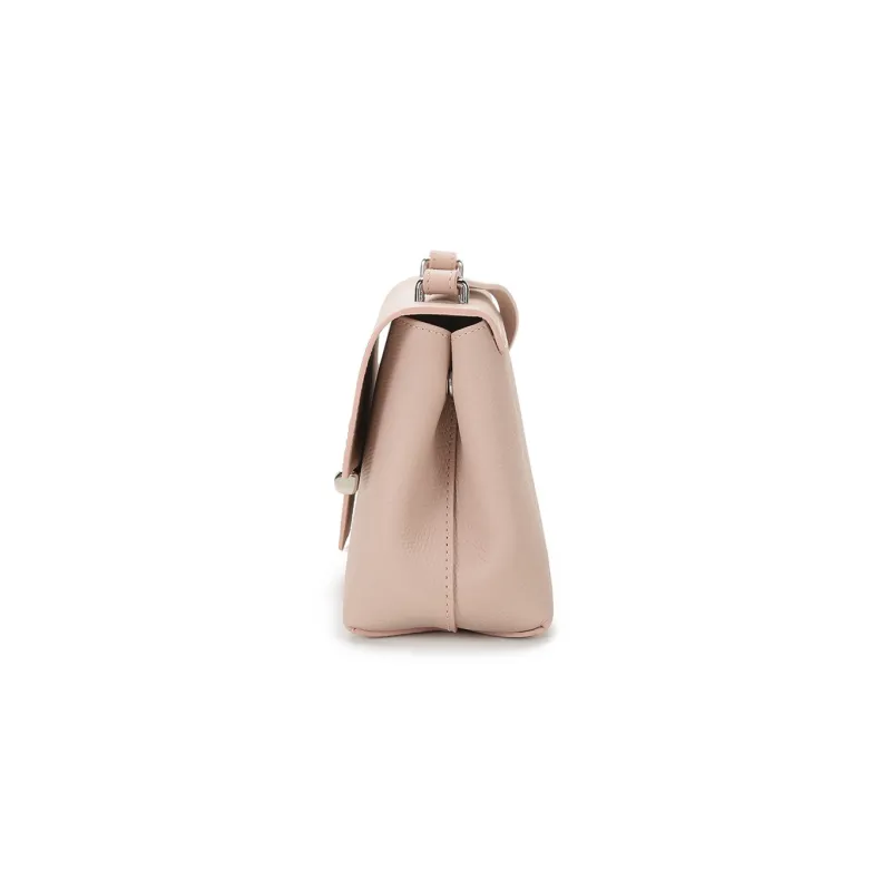 LONGCHAMP Roseau Cow Leather Bamboo Bag Big Bag Crossbody Bag Shoulder Bag Women's Soft Pink-2
