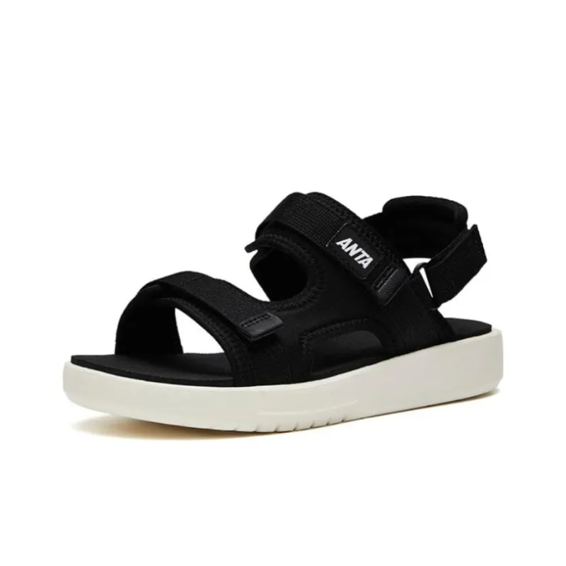 ANTA Sporty Sandals 'Black' Women's-1