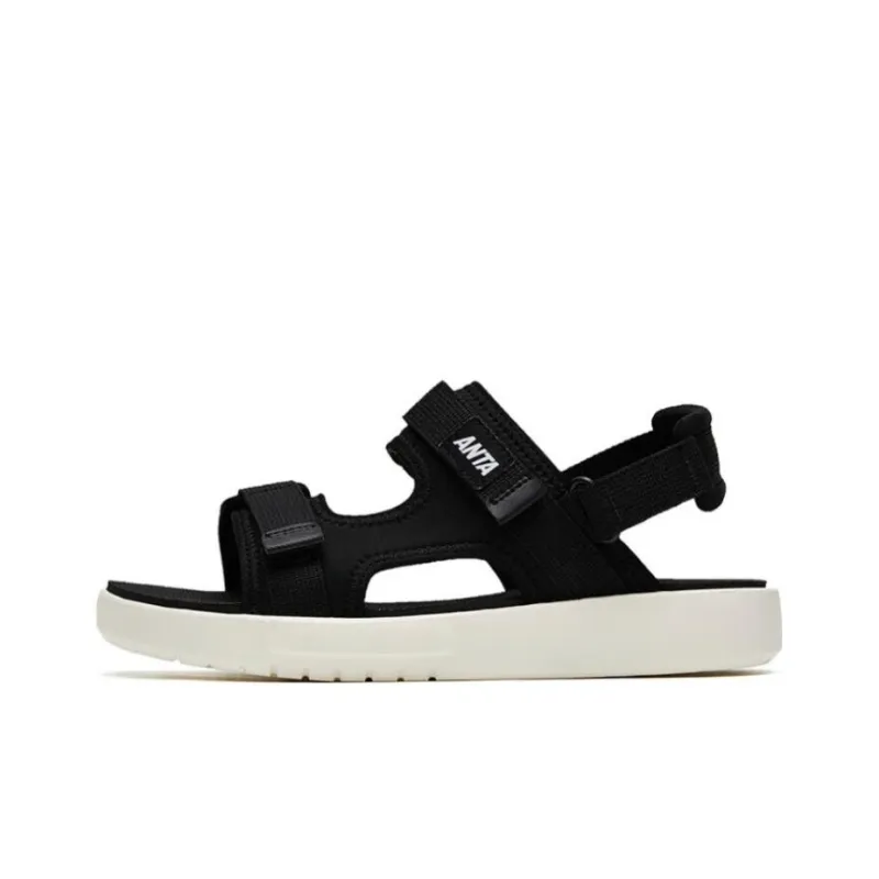 ANTA Sporty Sandals 'Black' Women's-0
