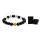 Yellow Glazed Beads Men's