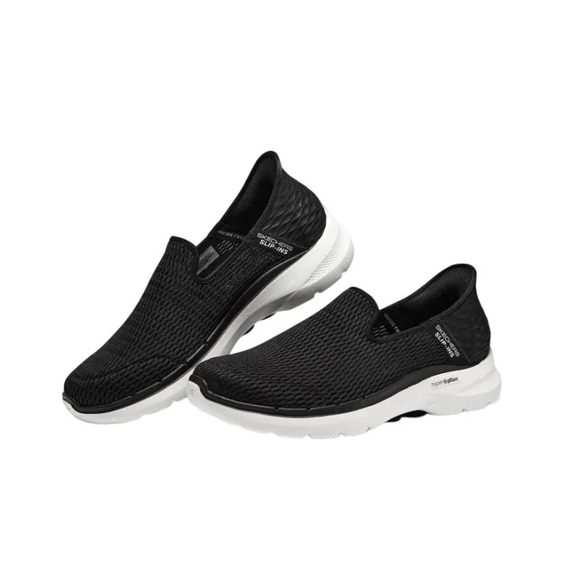 Skechers Go Walk 6 Shoes 'Black White'-2
