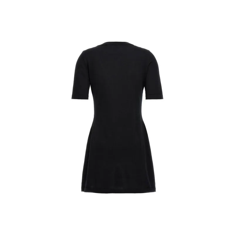 MOSCHINO Short-Sleeved Dresses Women's Black-1