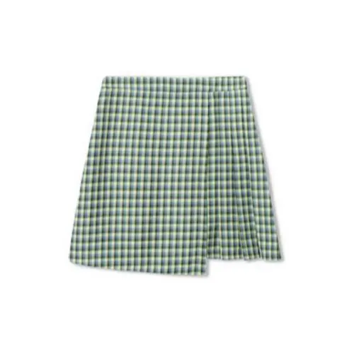 SEIFINI Casual Short Skirts Women's Forest Green