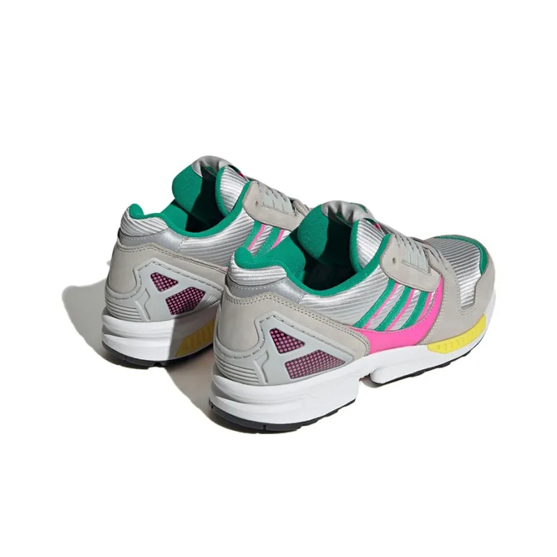 Adidas Zx 8000 Grey Court Green Screaming Pink-3