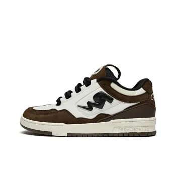 REEMUSTERED Low Top Skateboard Shoes Unisex Mocha