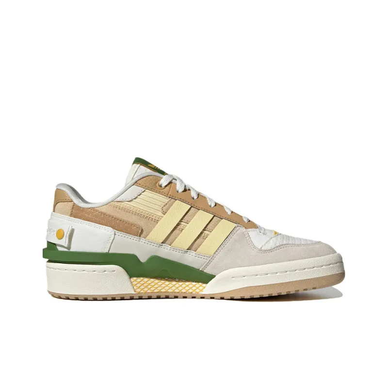 Adidas Originals Forum Exhibit Low 'Beige Green'-1
