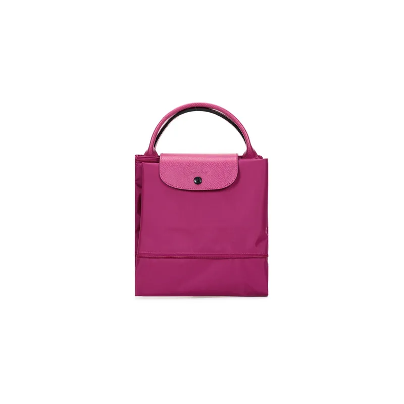 LONGCHAMP Le Pliage Fabric Dumpling Bag Travel Bag Handbag Shoulder Bag Women's Fuchsia-6