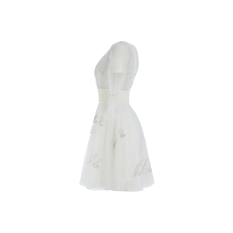 Marie Elie Short-Sleeved Dresses Women's Light Purple-2