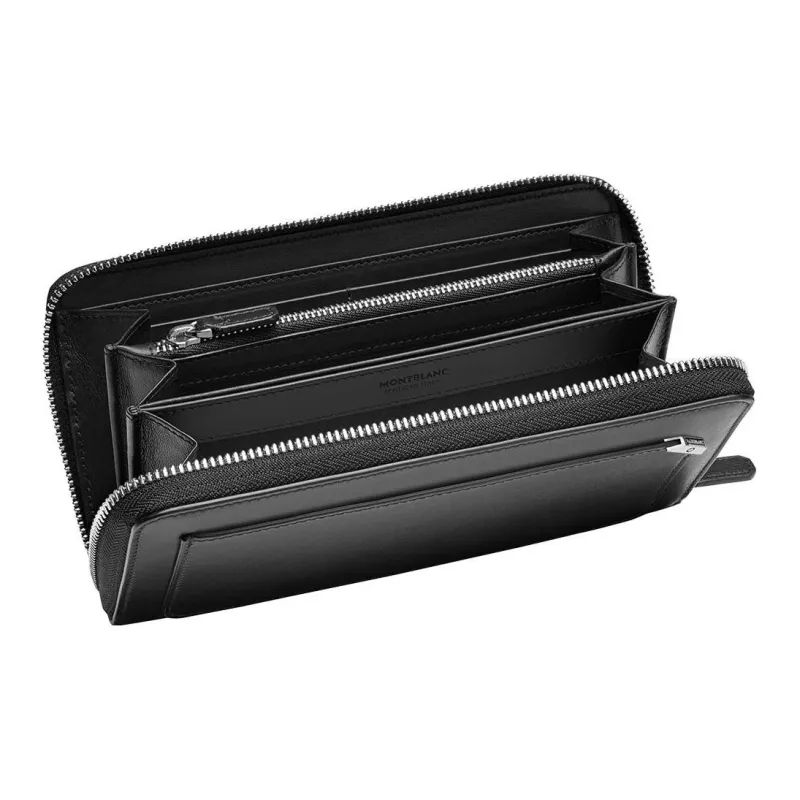 MONTBLANC Meisterstuck Cow Leather Wallet Men's Black-1