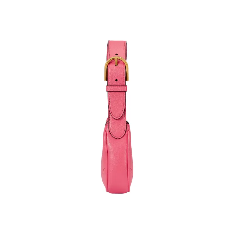 GUCCI Aphrodite Leather Shoulder Bag Mahjong Bag Handbag Shoulder Bag Women's Pink-3