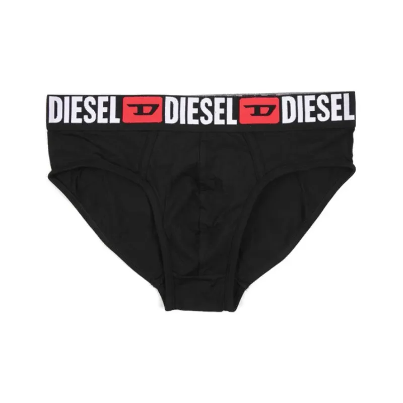 DIESEL Ufpn Ebbyss Logo Waistband Three Pack Briefs-1