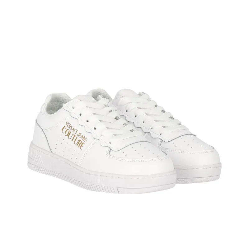 VERSACE JEANS Stylish Skateboarding Shoes Women's White-2