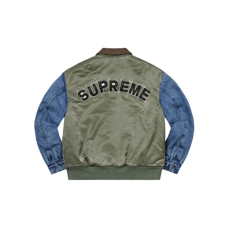 Supreme Denim Sleeve MA 1-1