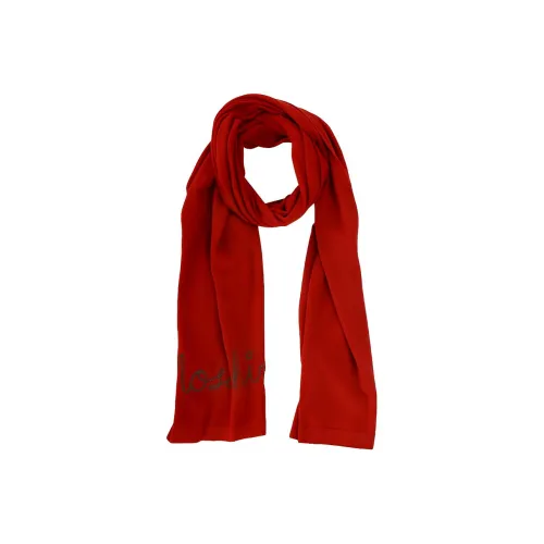 MOSCHINO Knit Scarves Women's Red