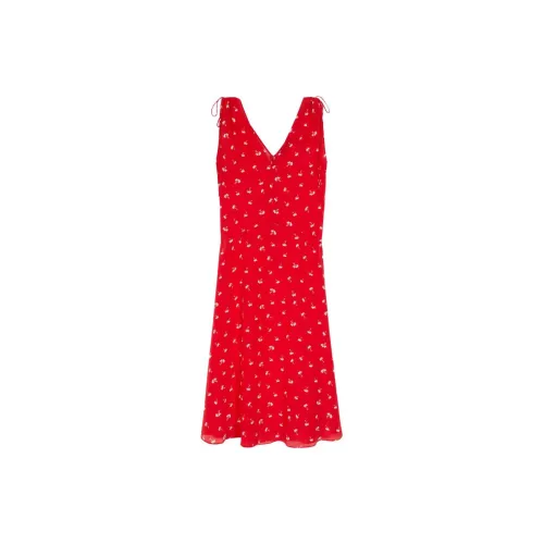 MaxMara Studio Sleeveless Dresses Women's Red