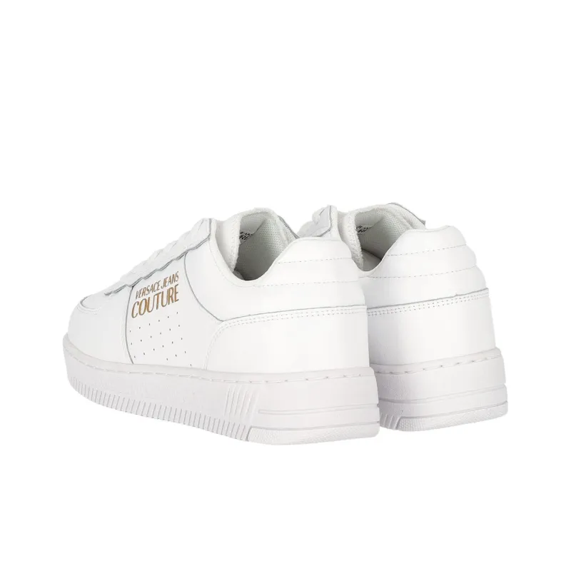 VERSACE JEANS Stylish Skateboarding Shoes Women's White-3
