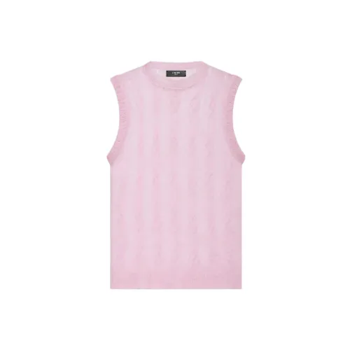 AMIRI Tank Tops Women's Pink