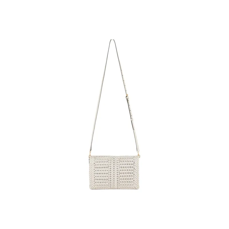 Anya Hindmarch Goatskin Bonded Leather Shoulder Bag Crossbody Bag Women's White-2