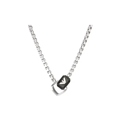 EMPORIO ARMANI Stainless Steel Necklaces Men's